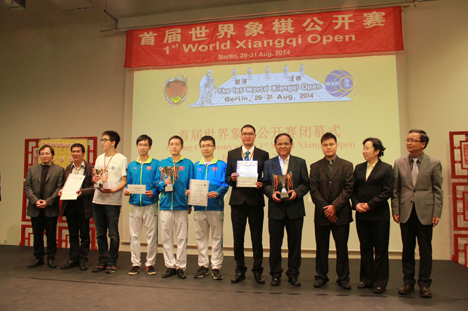 Giải vô địch cờ tướng đồng đội thế giới 2014 - Đội nam Việt Nam giành huy chương bạc