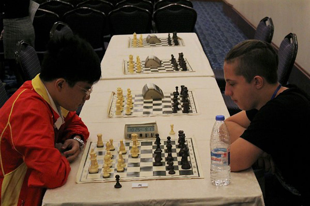 Nguyễn Anh Khôi và Ngô Đức Trí đoạt HCV Giải vô địch cờ vua trẻ nhanh và chớp thế giới 2017.